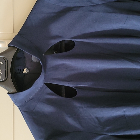 NWT Modcloth Navy Dress. SZ 8 - Picture 4 of 13